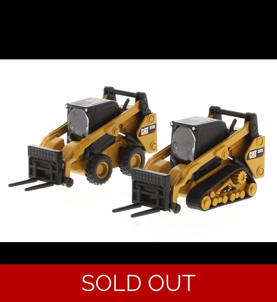CAT Skid Steer Loader Diecast Set